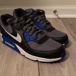 Nike Air Max 90 Gore-Tex Men's Black, Gray, and Blue Sneakers